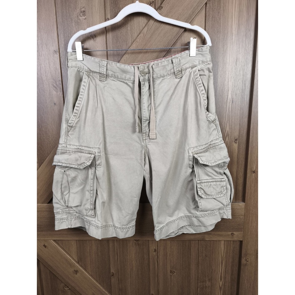 Carbon Supply Cargo‎ Shorts Beige Utility Military Mens 32